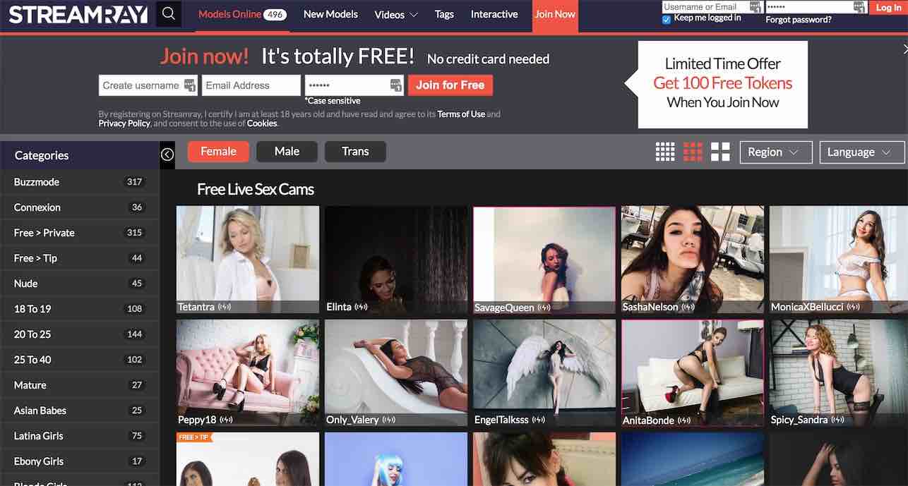 best free sex cam sites